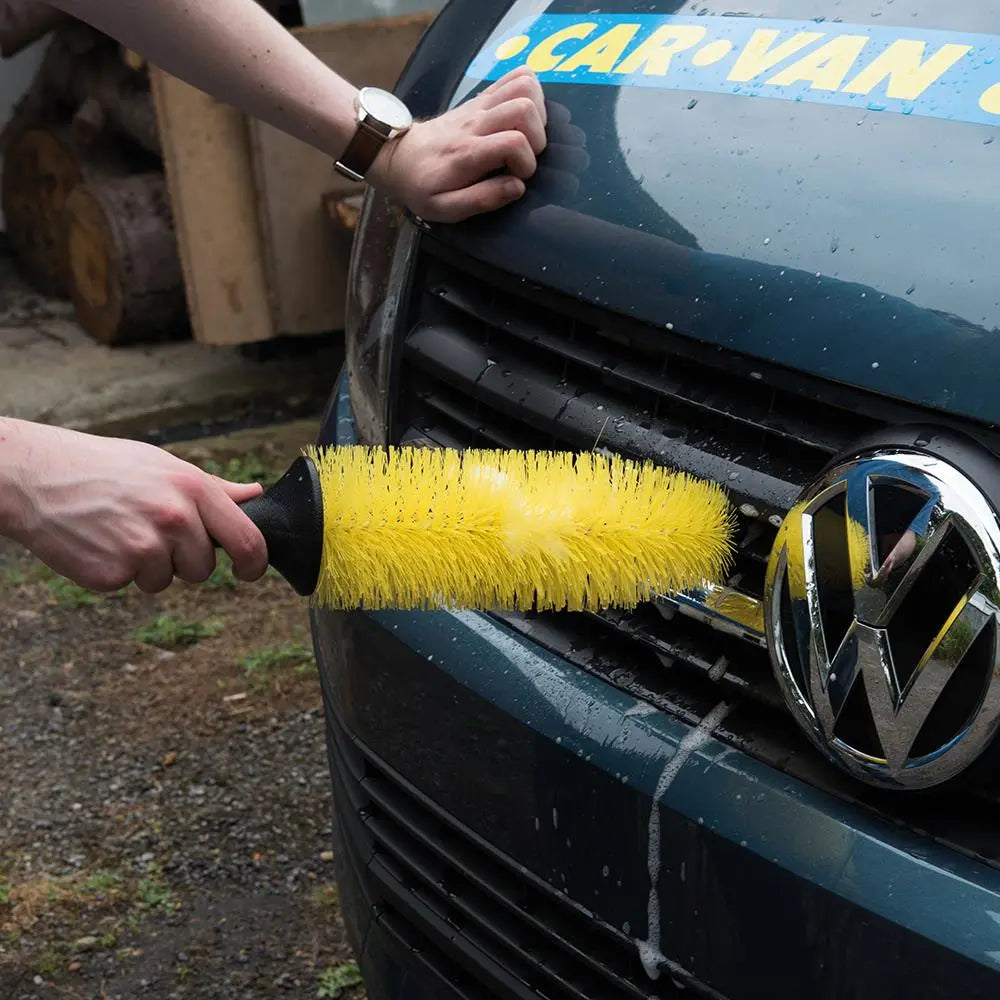 Silverline Grille and Wheel Cleaning Brush 370mm 