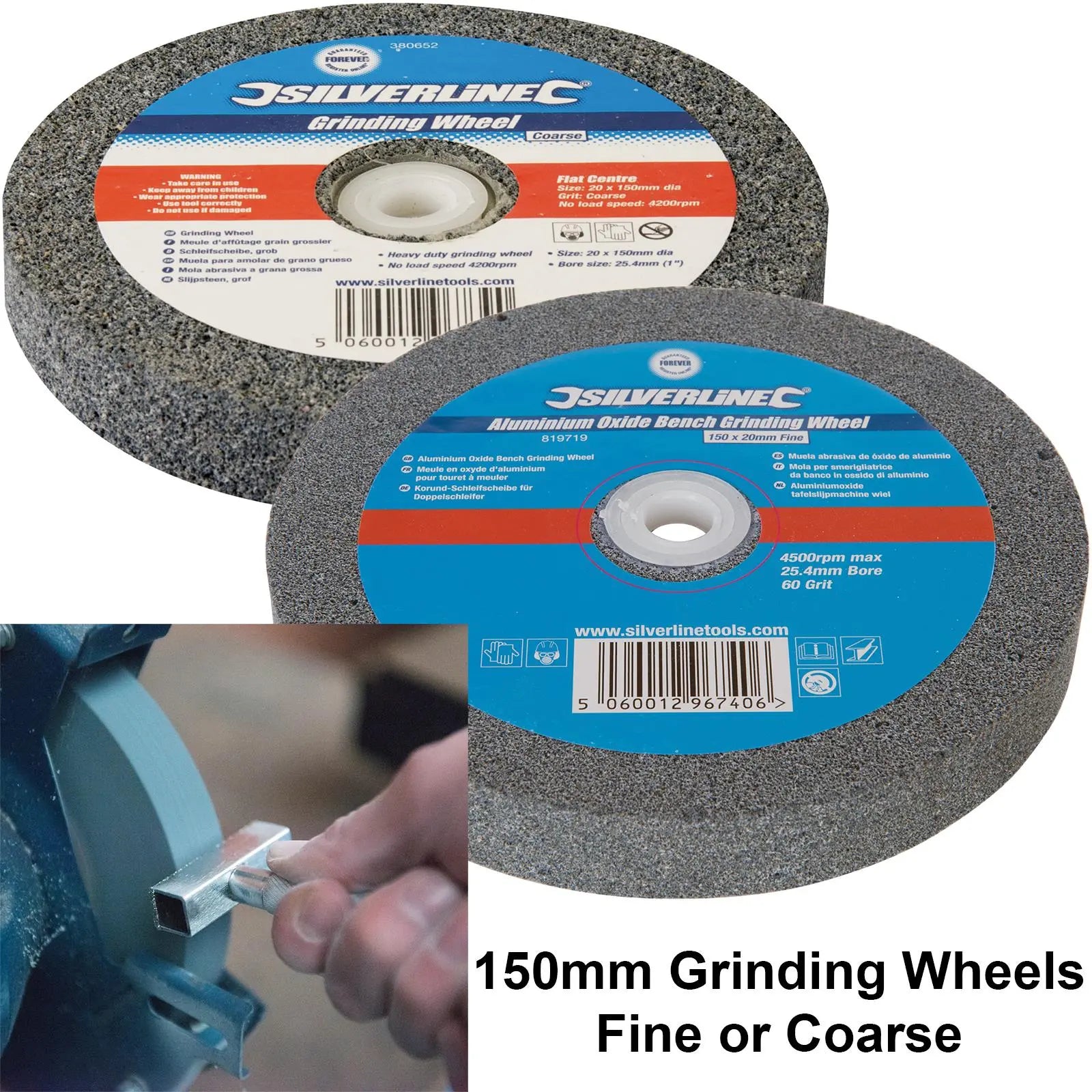 Silverline Grinding Wheel 150 x 20mm 