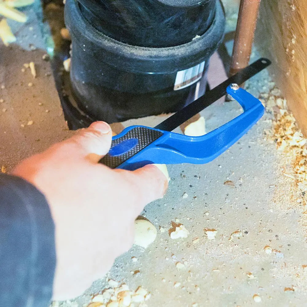 Silverline Hacksaw Close Quarter 250 - 300mm Blade 515859  White Rose Tools