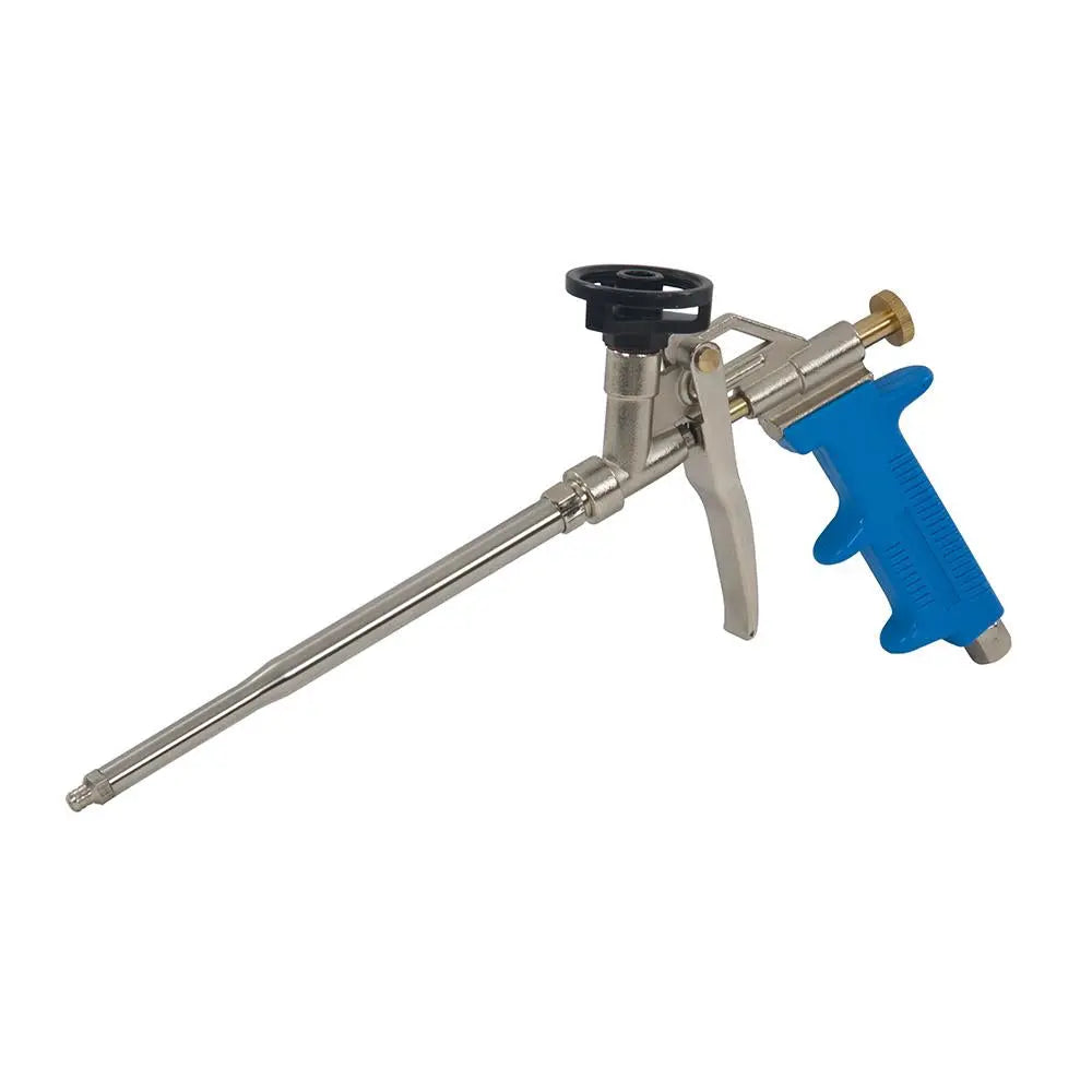 Silverline Heavy Duty PU Foam Applicator Gun 200mm 719812  White Rose Tools