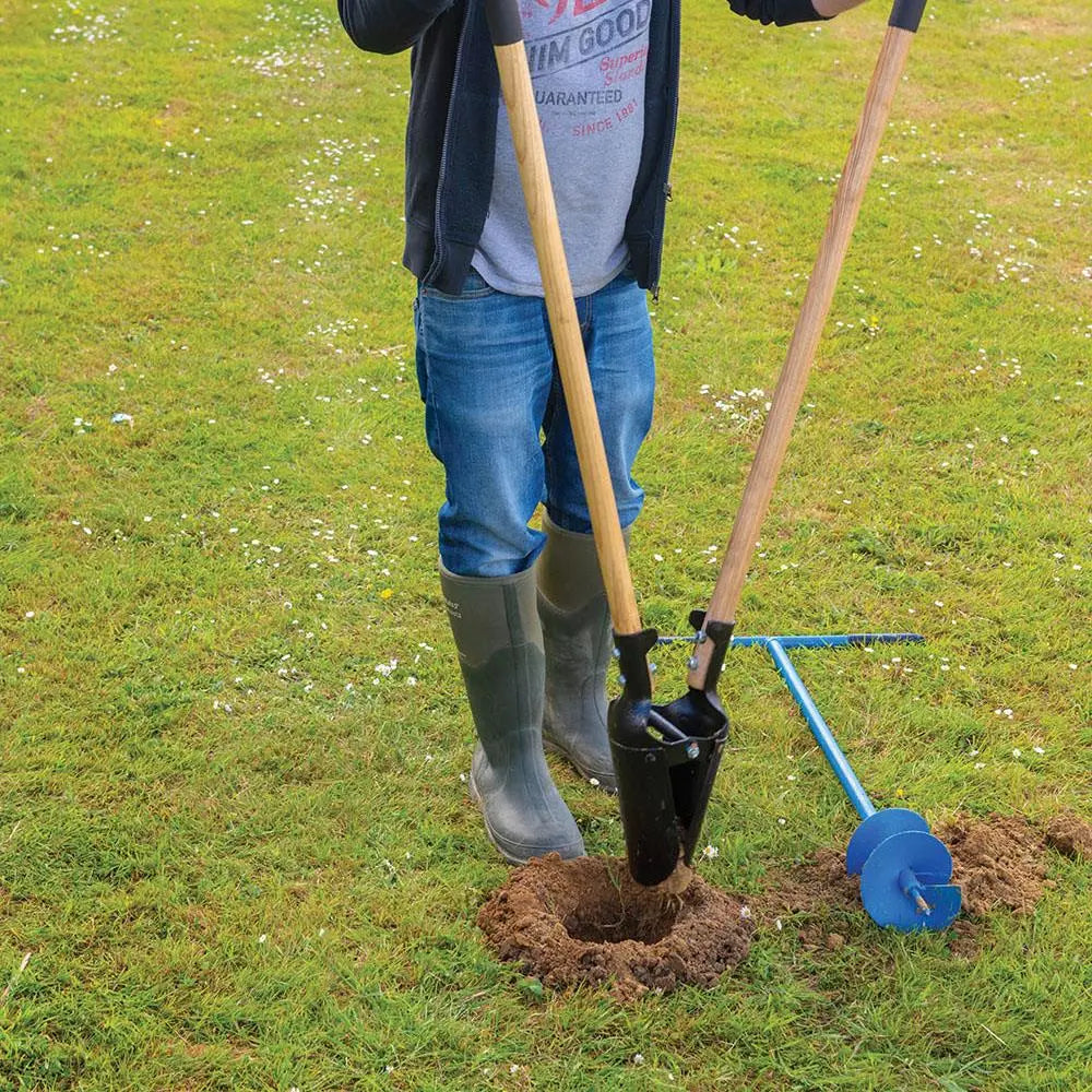 Silverline Heavy Duty Post Hole Digger 1500mm 555508  White Rose Tools
