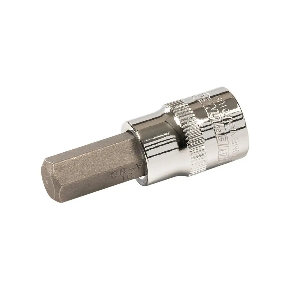 Silverline Hex Bit Set 3/8" Drive 7pce 3 - 10mm 225127  White Rose Tools