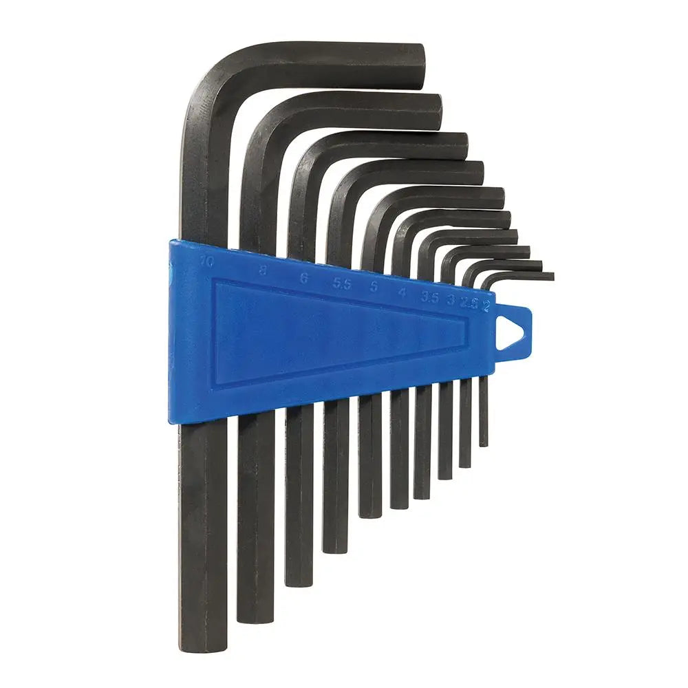 Silverline Hex Key Set 10pce 2 - 10mm HK11  White Rose Tools