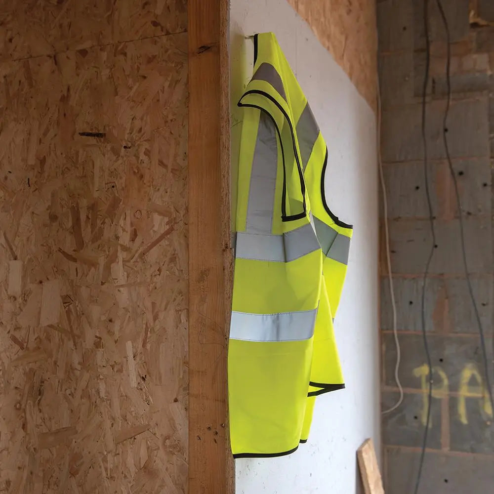 Silverline Hi-Vis Waistcoat Class 2 Size L 108-116cm (42-46") 