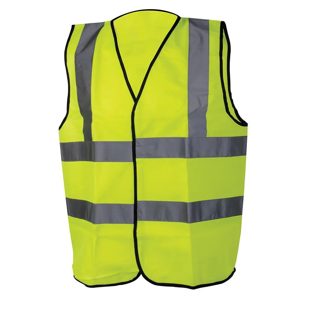 Silverline Hi-Vis Waistcoat Class 2 Size L 108-116cm (42-46") 