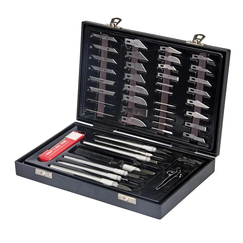 Silverline Hobby Knife Set 51pce 251239  White Rose Tools