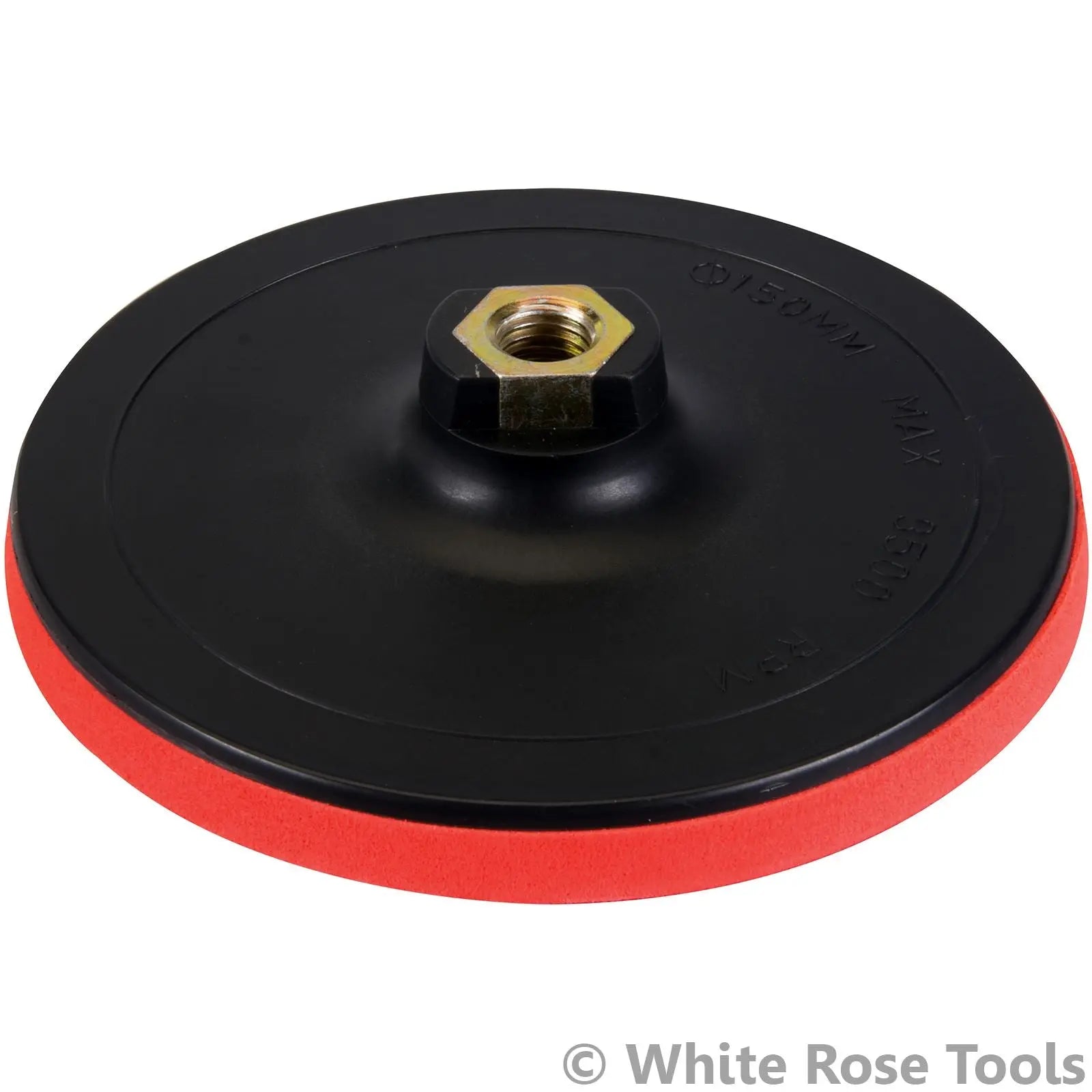 Silverline Hook & Loop Backing Pad 150 x 10mm  White Rose Tools