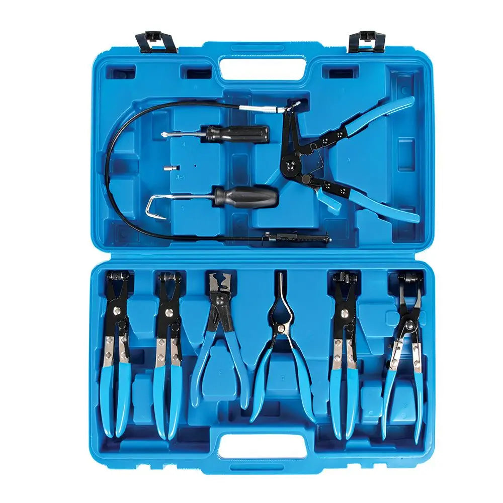 Silverline Hose Clip Removal Tool Set 9pce 18 - 54mm  White Rose Tools