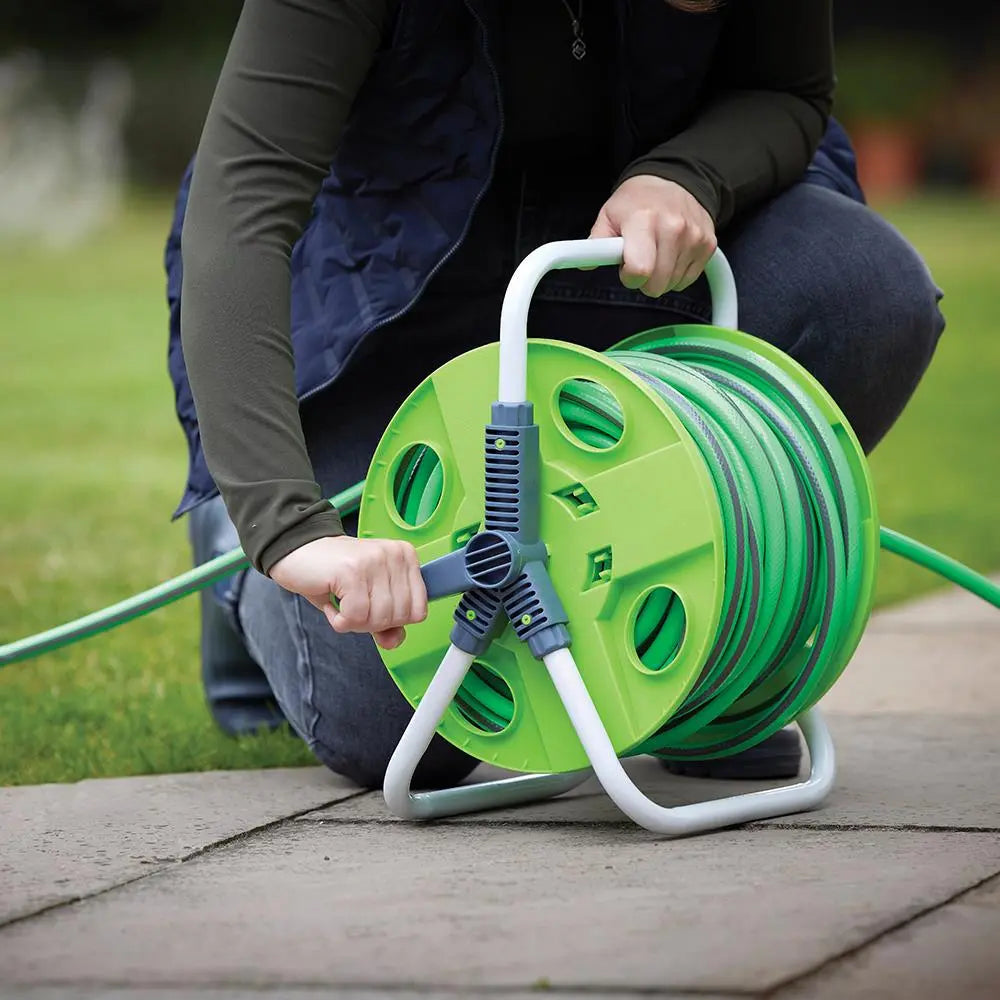 Silverline Hose Reel 45m Capacity 547900  White Rose Tools