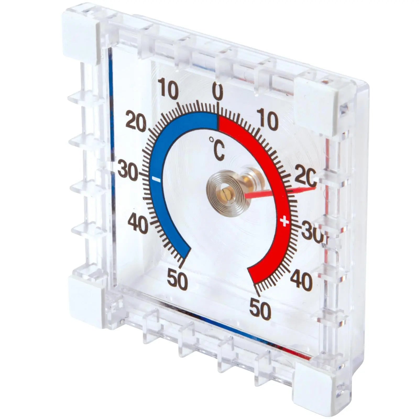 Silverline Indoor/Outdoor Stick On Thermometer Wall Garden Greenhouse Home 