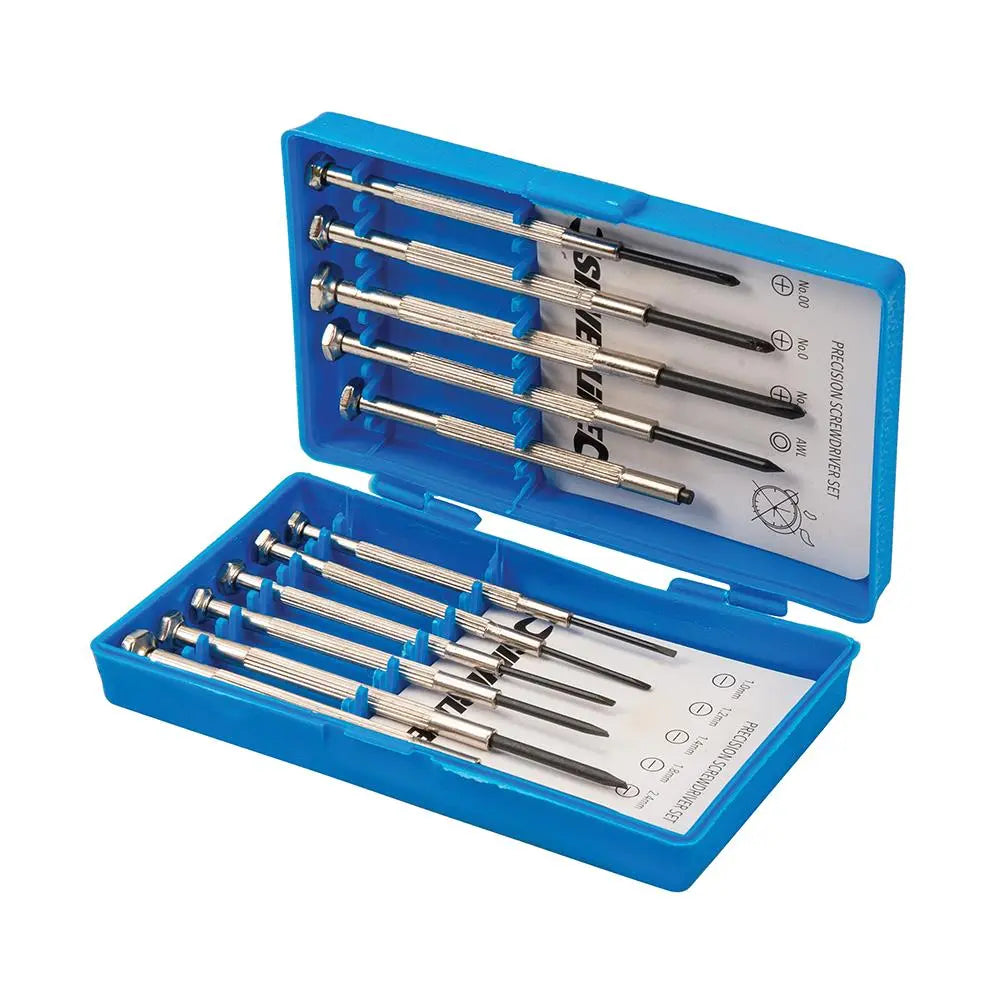 Silverline Jewellers Screwdriver Set 11pce 633602  White Rose Tools