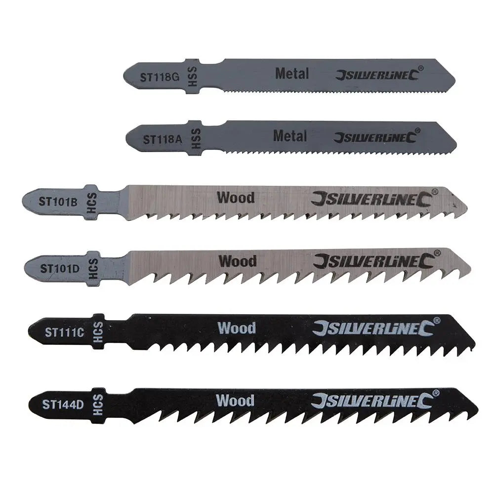 Silverline Jigsaw Blade Set 30pce Wood/Metal 234184  White Rose Tools