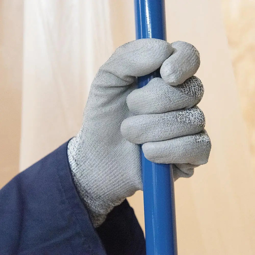 Silverline Large CUT 5 Gloves Kevlar Abrasion Tear Puncture Safety Work Builders 