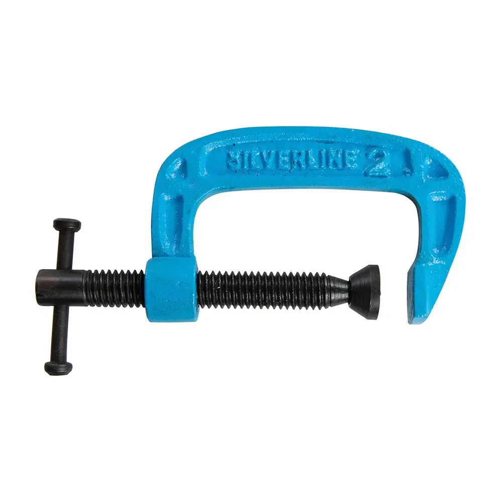 Silverline Light Duty G Clamp 50mm 277960  White Rose Tools