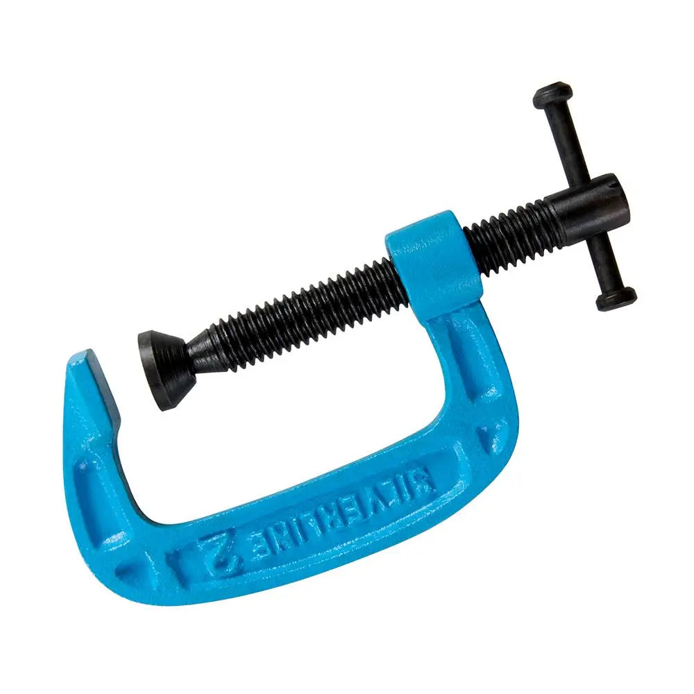 Silverline Light Duty G Clamp 50mm 277960  White Rose Tools