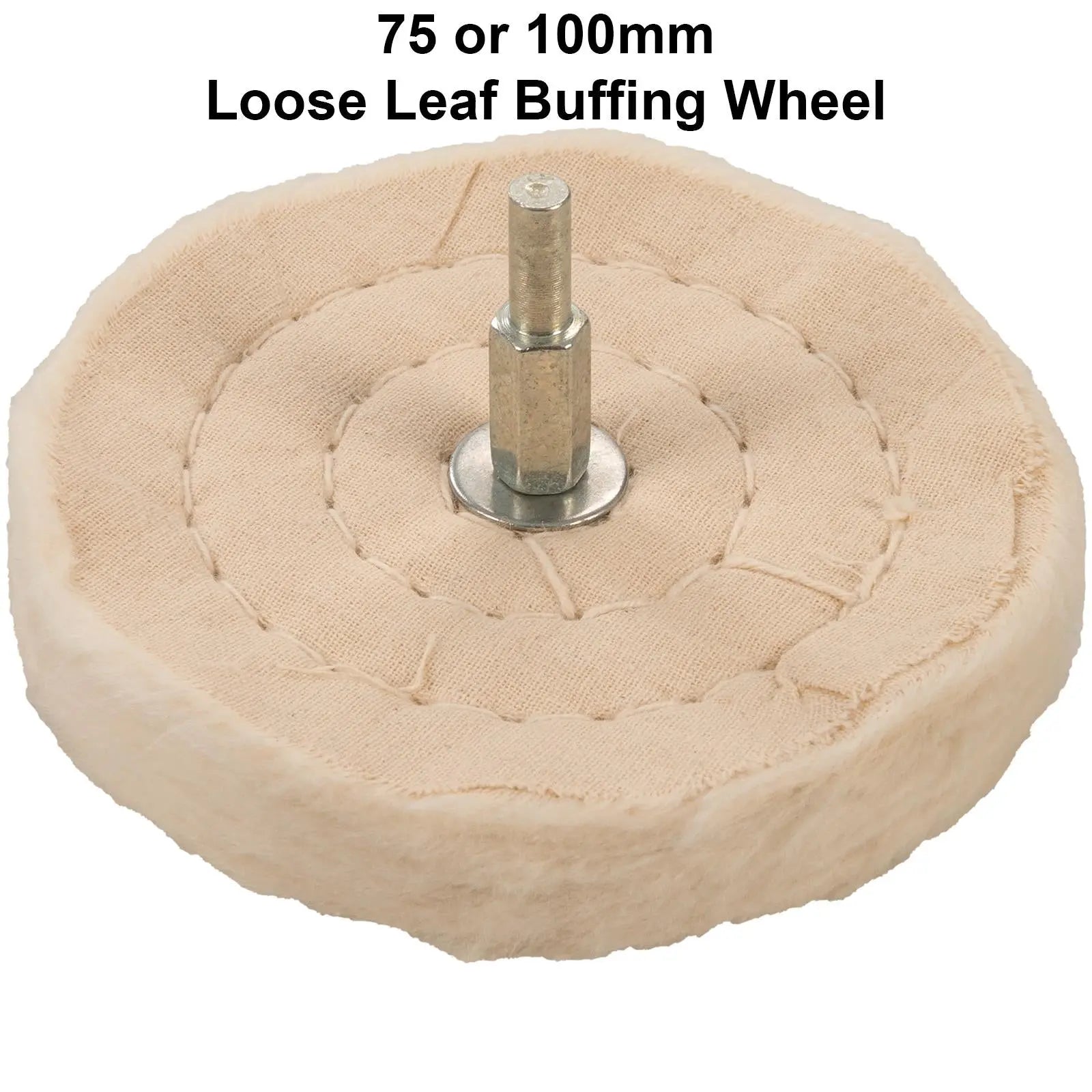 Silverline Loose Leaf Buffing Wheels 