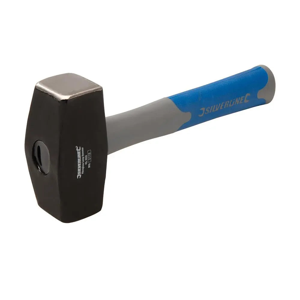 Silverline Lump Hammer Fibreglass 4lb (1.81kg) HA38  White Rose Tools