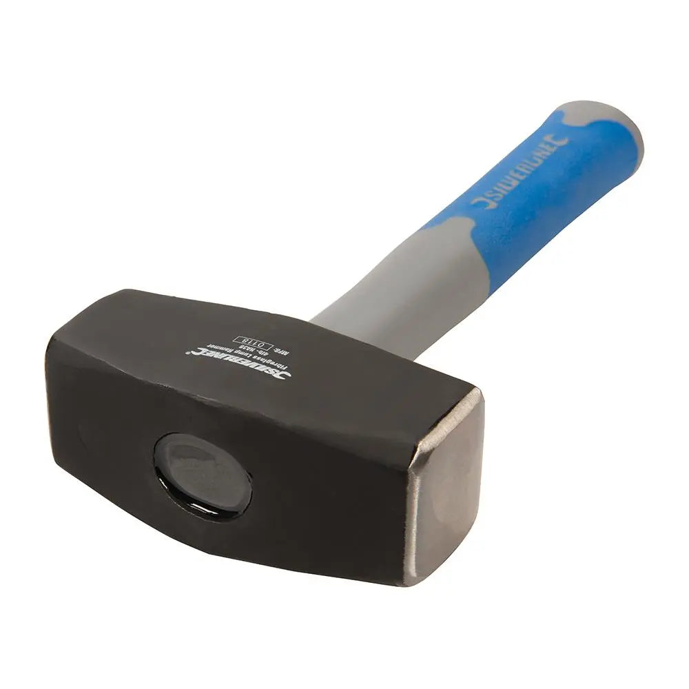 Silverline Lump Hammer Fibreglass 4lb (1.81kg) HA38  White Rose Tools