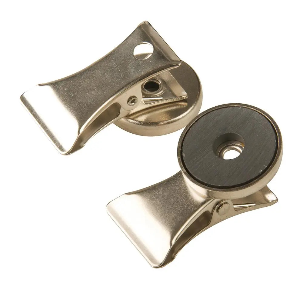 Silverline Magnetic Clips 2pk 794944  White Rose Tools