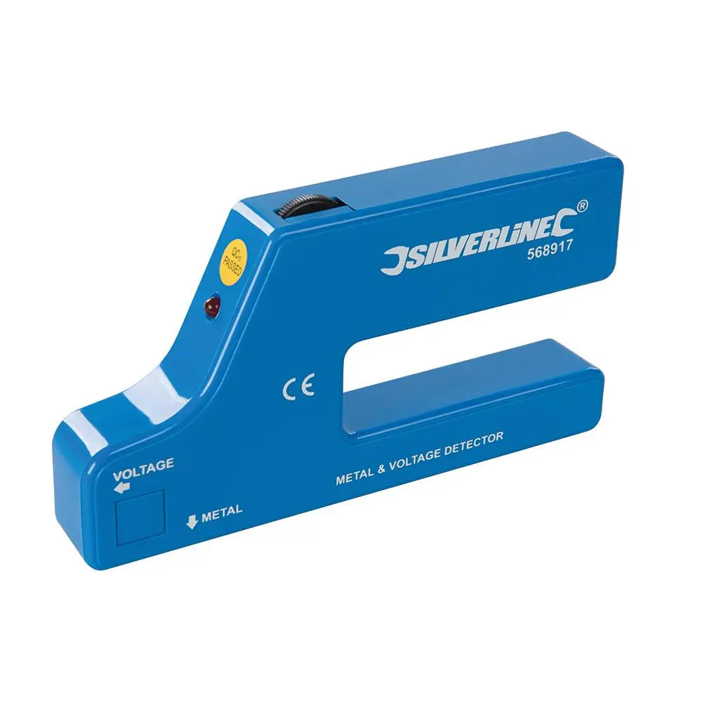 Silverline Metal & Voltage Detector 1 x 9V (PP3) 568917  White Rose Tools