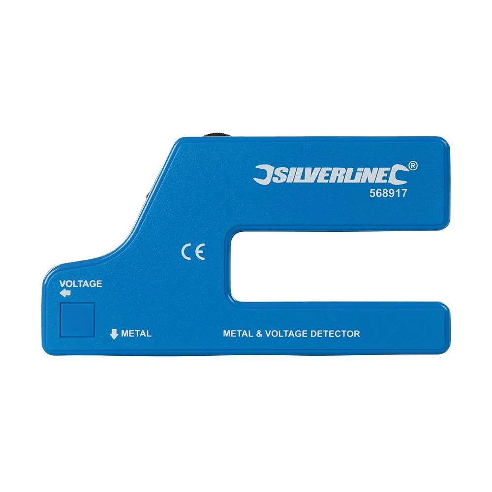 Silverline Metal & Voltage Detector 1 x 9V (PP3) 568917  White Rose Tools