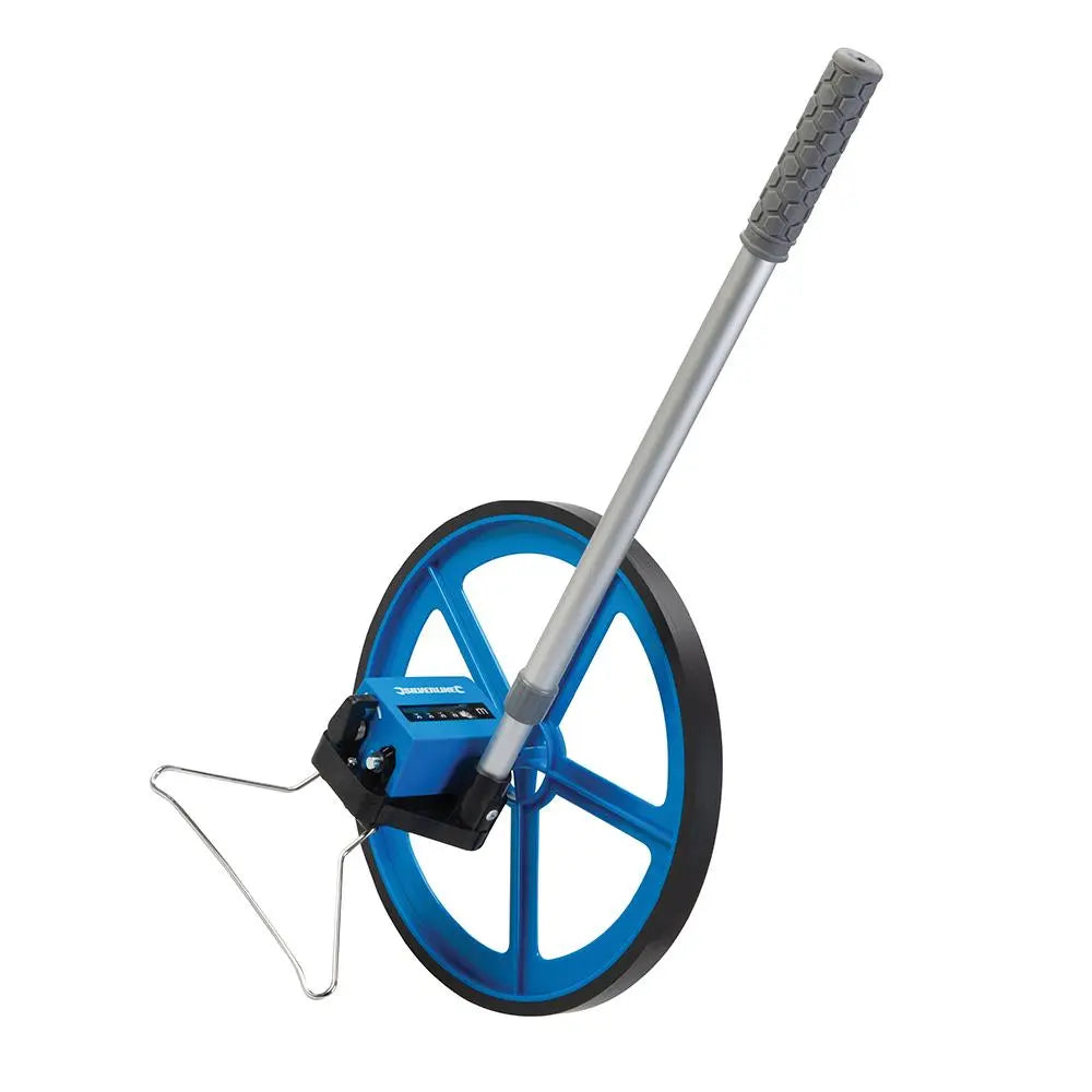 Silverline Metric Measuring Wheel 0 - 99,999.9m 633468  White Rose Tools
