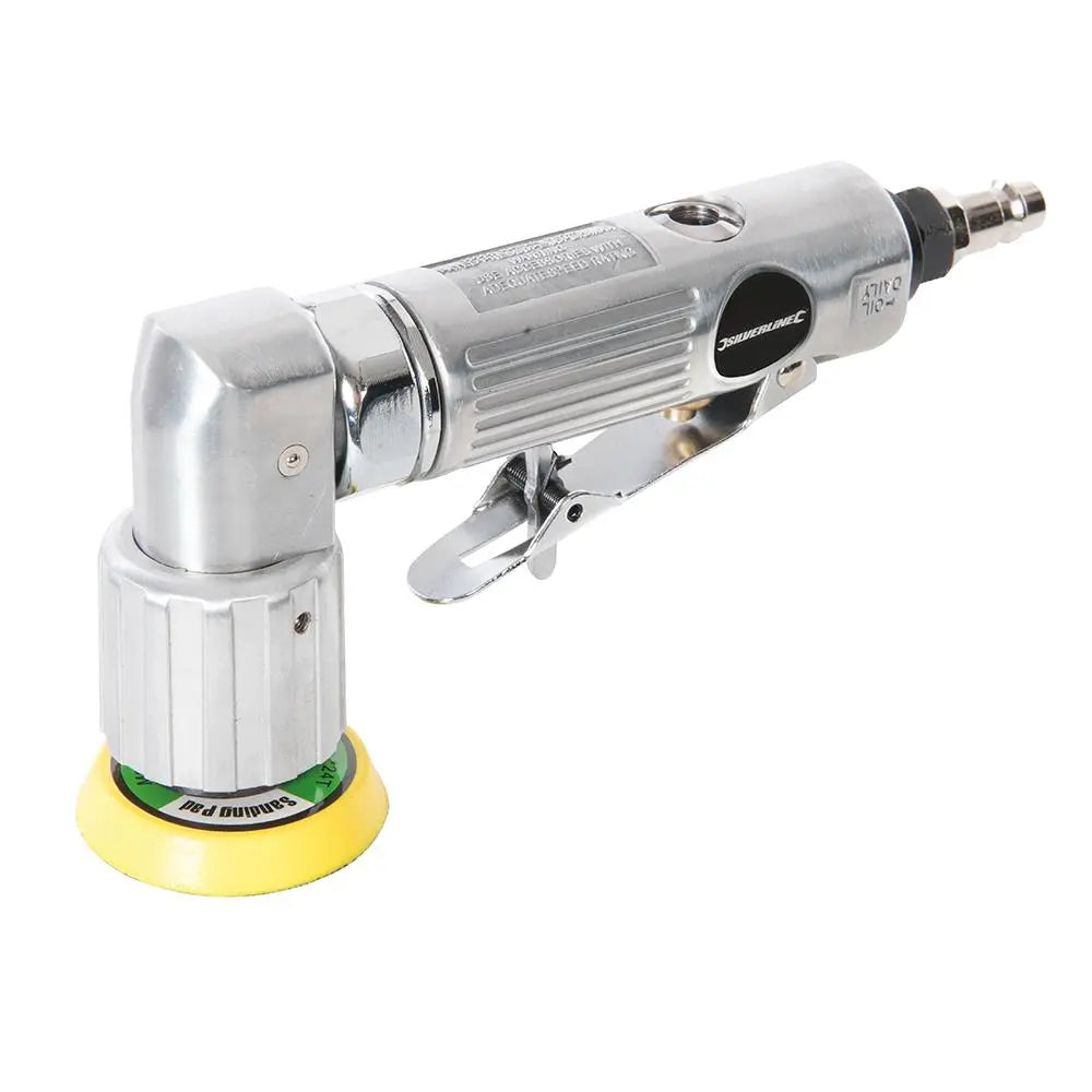 Silverline Mini Air Sander 2" / 50mm 672976  White Rose Tools