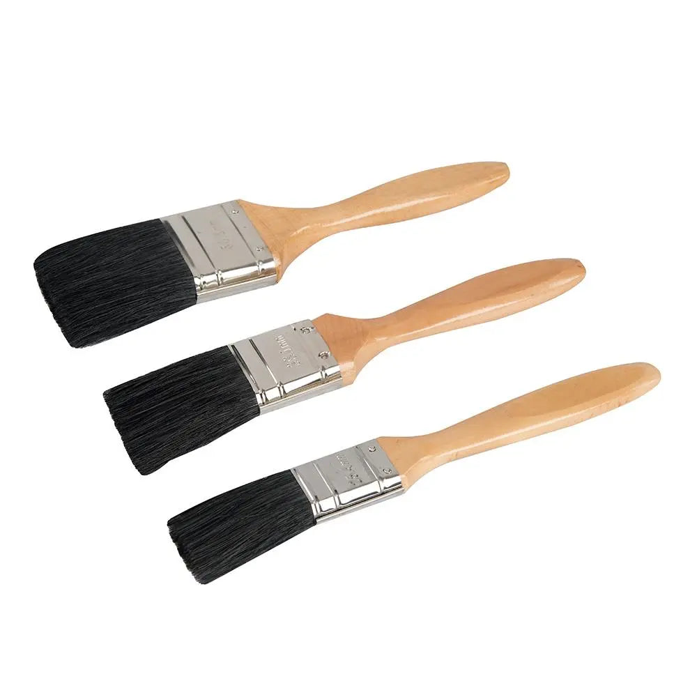 Silverline Mixed Bristle Brush Set 3pce 868557  White Rose Tools