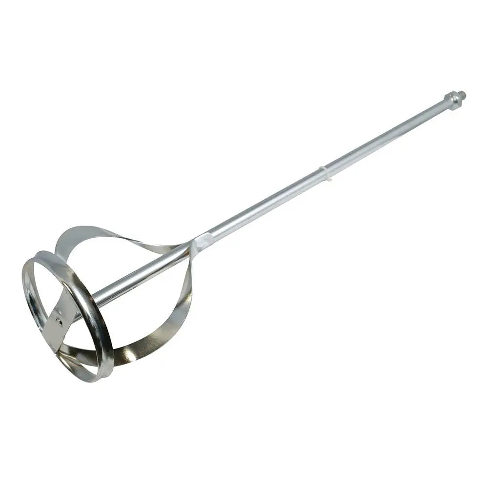 Silverline Mixing Paddle Zinc Plated 600 x 155mm 675199  White Rose Tools