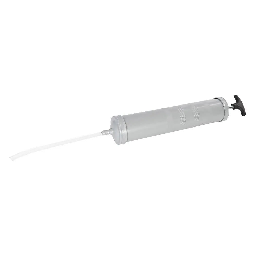 Silverline Oil Suction Gun 500cc Metal 727575  White Rose Tools