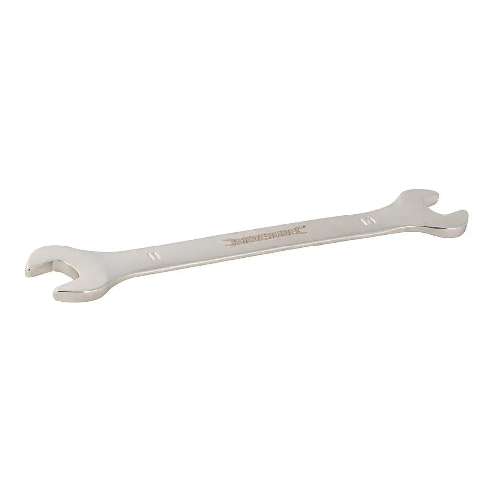 Silverline Open End Spanner Double Ended - Choose Size  White Rose Tools