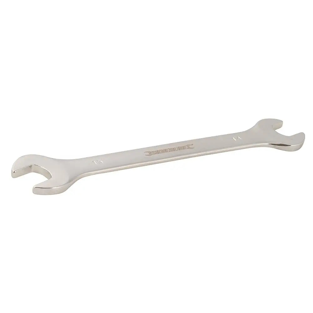 Silverline Open End Spanner Double Ended - Choose Size  White Rose Tools