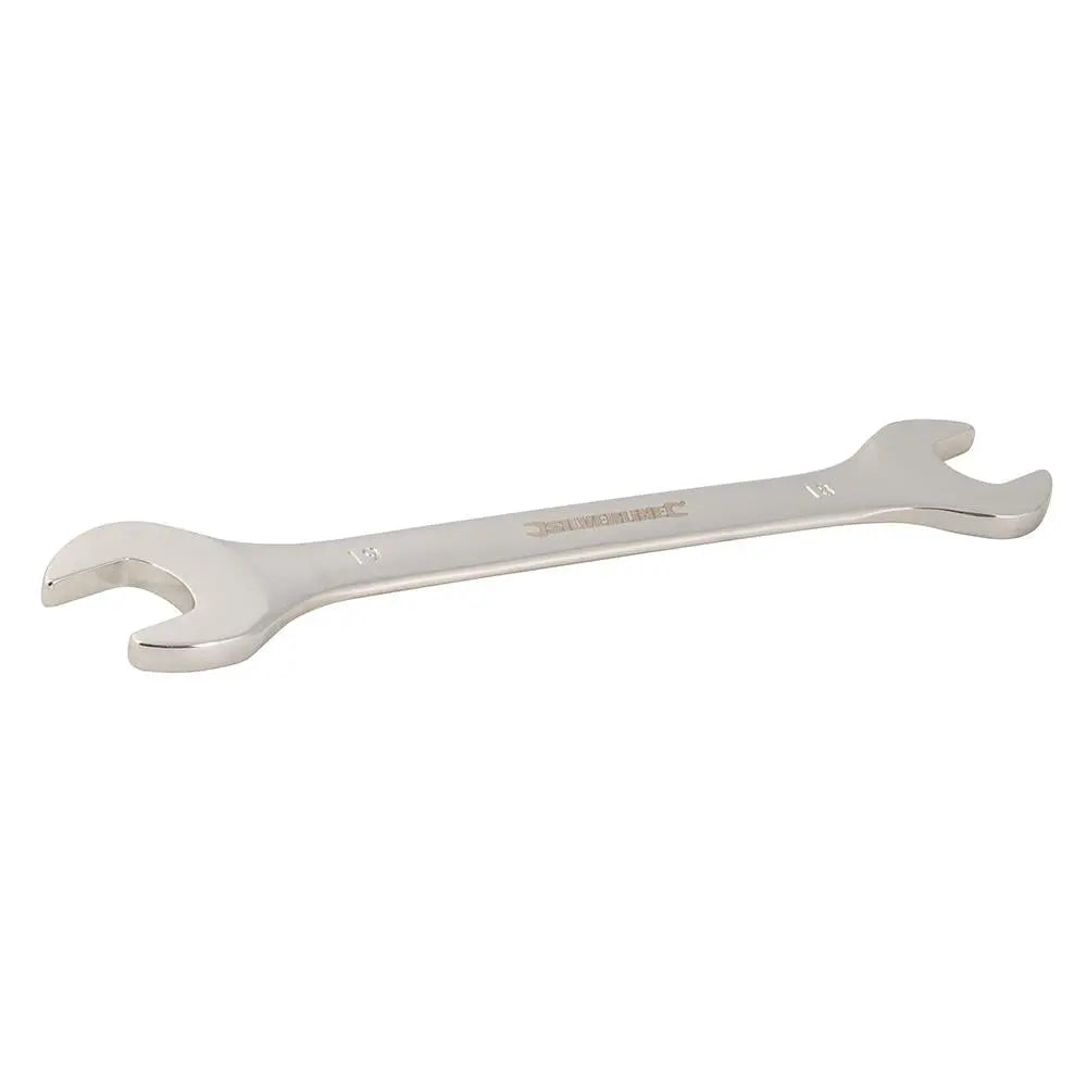 Silverline Open End Spanner Double Ended - Choose Size  White Rose Tools