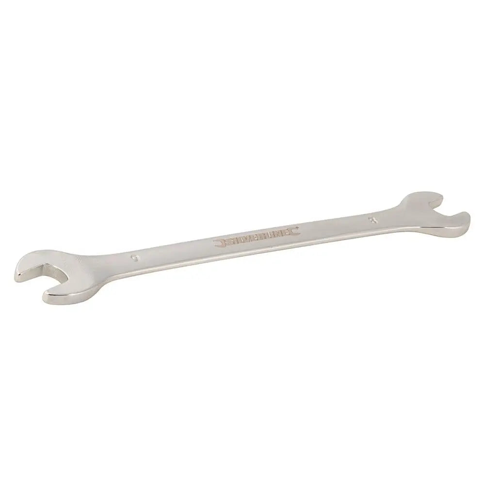 Silverline Open End Spanner Double Ended - Choose Size  White Rose Tools