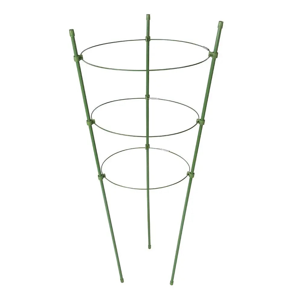 Silverline Plant Support 3-Tier 600mm 180, 200 & 220mm Dia 921382  White Rose Tools