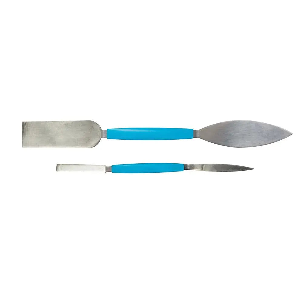 Silverline Plasterers Leaf & Square Set 2pce 8 x 192mm 26 254mm 226833  White Rose Tools