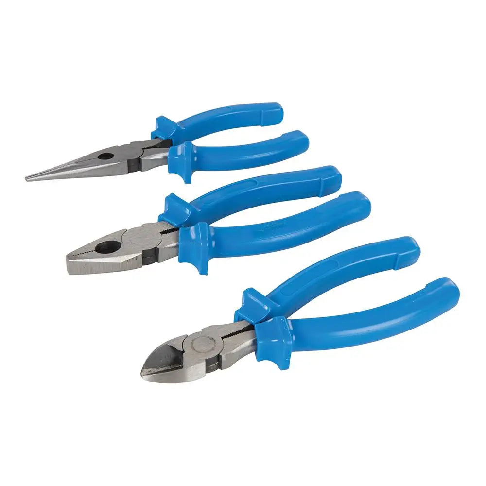 Silverline Pliers Set 3pce 160mm 427610  White Rose Tools