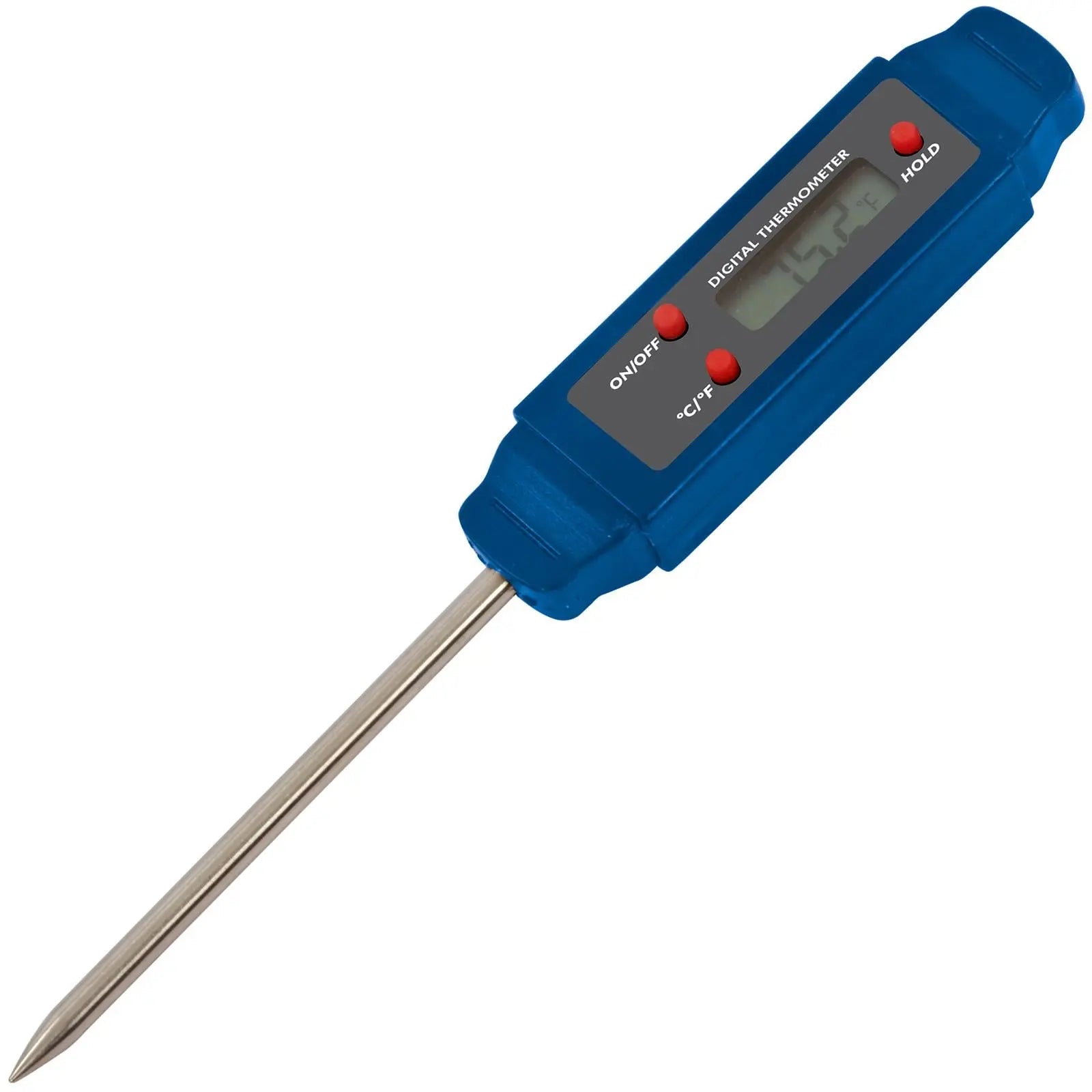 Silverline Pocket Digital Probe Thermometer Slimline Food Meat BBQ Cooking 