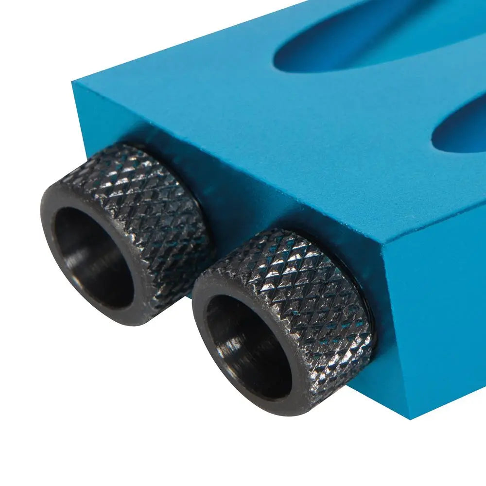 Silverline Pocket Hole Dowel Jig 6, 8, 10mm Guides Screw Joint Wood Joiner Drill 