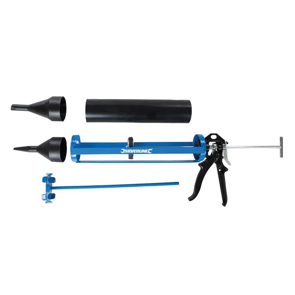 Silverline Pointing Gun Kit 540mm 794339  White Rose Tools