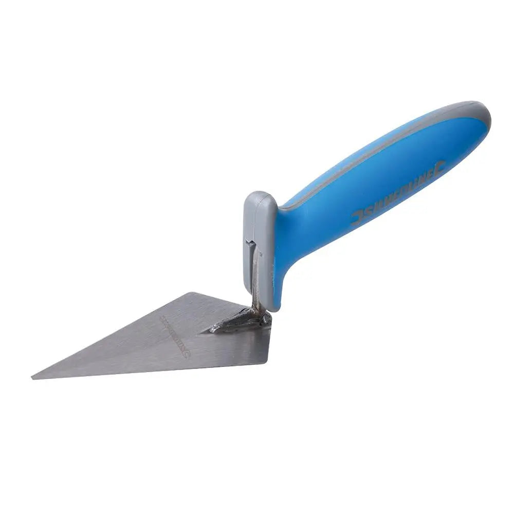 Silverline Pointing Trowel Soft-Grip 150 x 75mm 368091  White Rose Tools