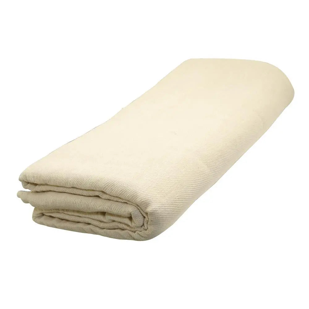 Silverline Poly Twill Dust Sheet 3.6 x 2.7m (12' 9') Approx 868803  White Rose Tools