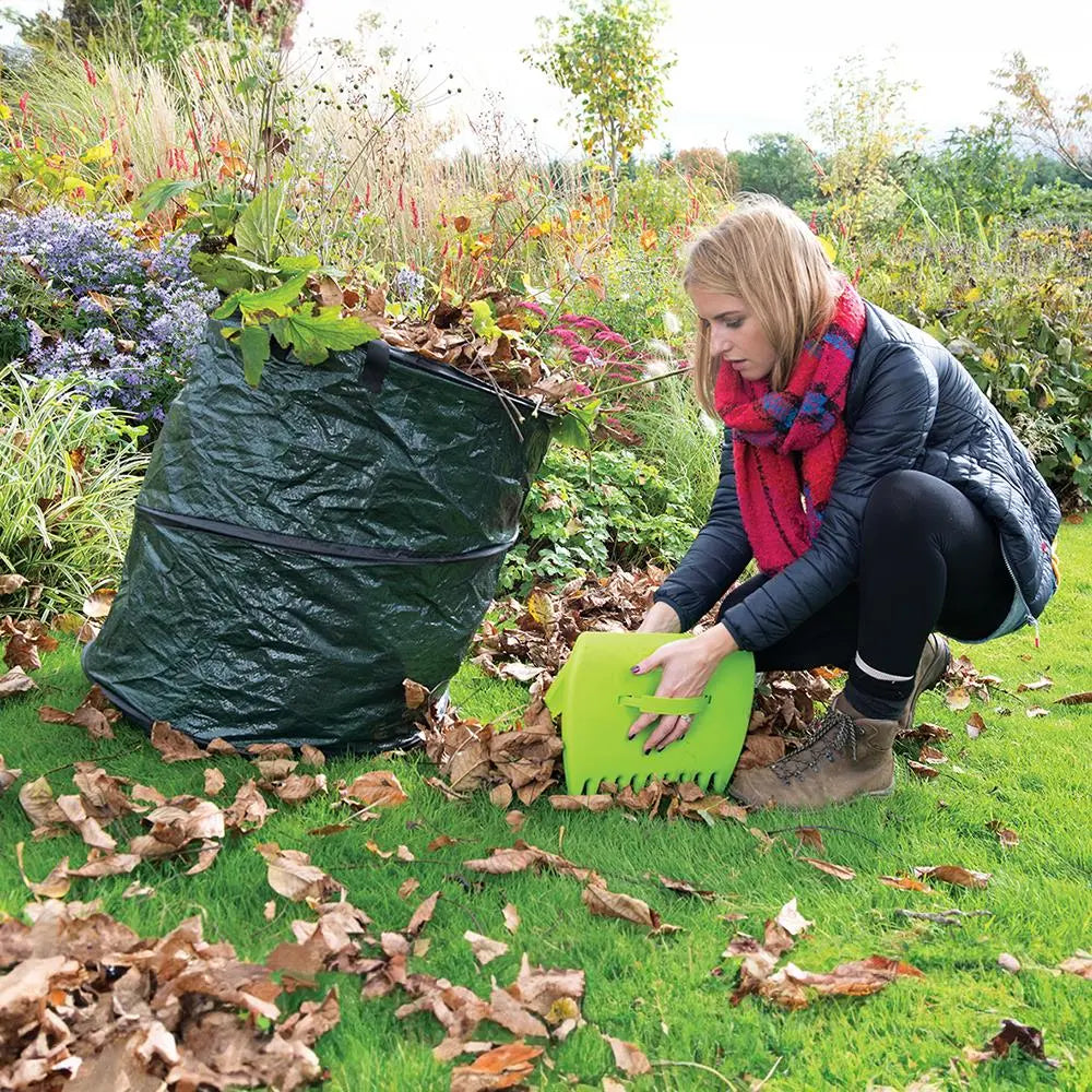 Silverline Pop-Up Garden Sack 560 x 690mm - 170L Capacity 589689  White Rose Tools