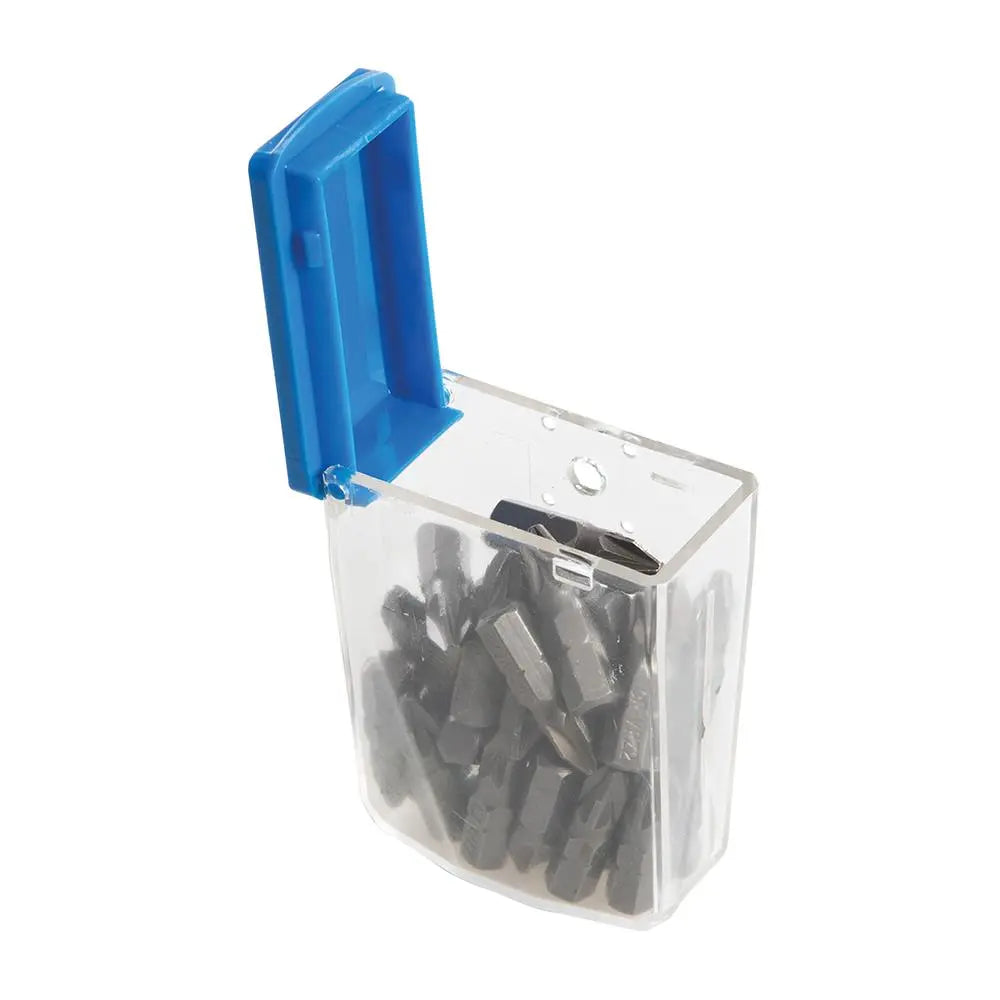 Silverline Pozidriv Cr-V 6150 Screwdriver Bits 30pk PZ2 443612  White Rose Tools