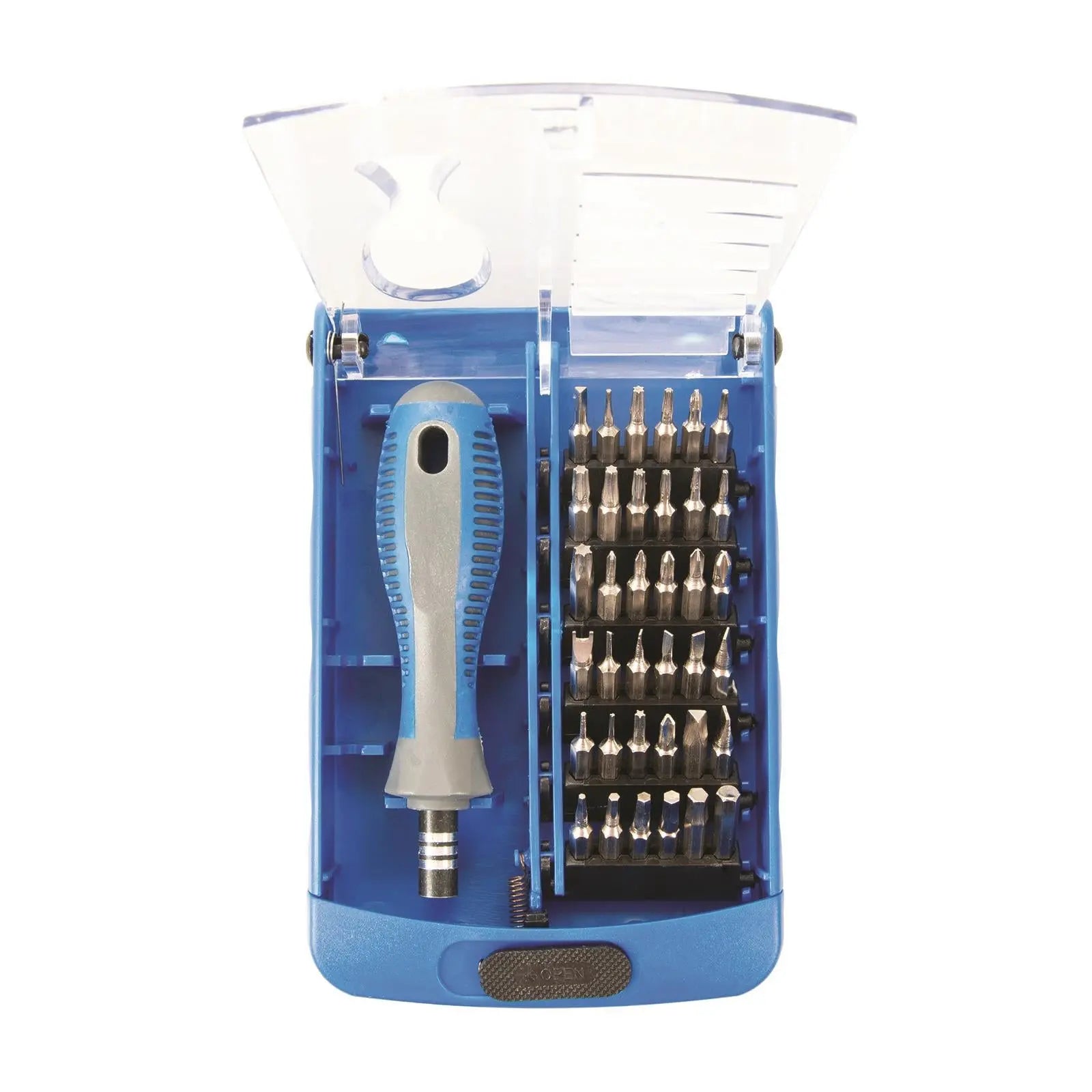 Silverline Precision Screwdriver Bit Set 37pce  White Rose Tools