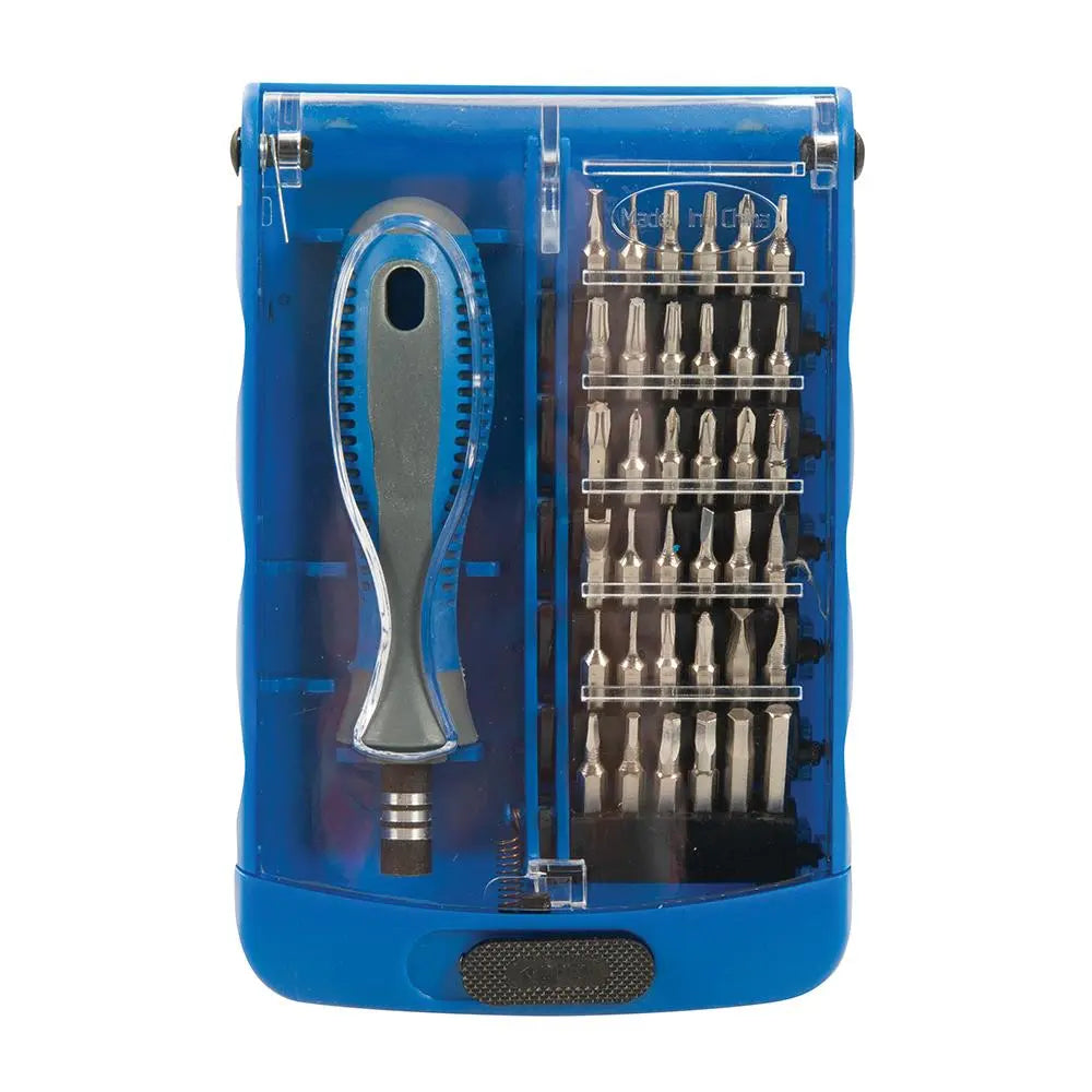 Silverline Precision Screwdriver Bit Set 37pce  White Rose Tools