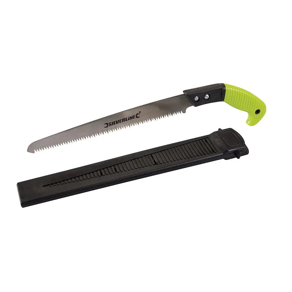 Silverline Pruning Saw with Sheath 270mm Blade 868611  White Rose Tools