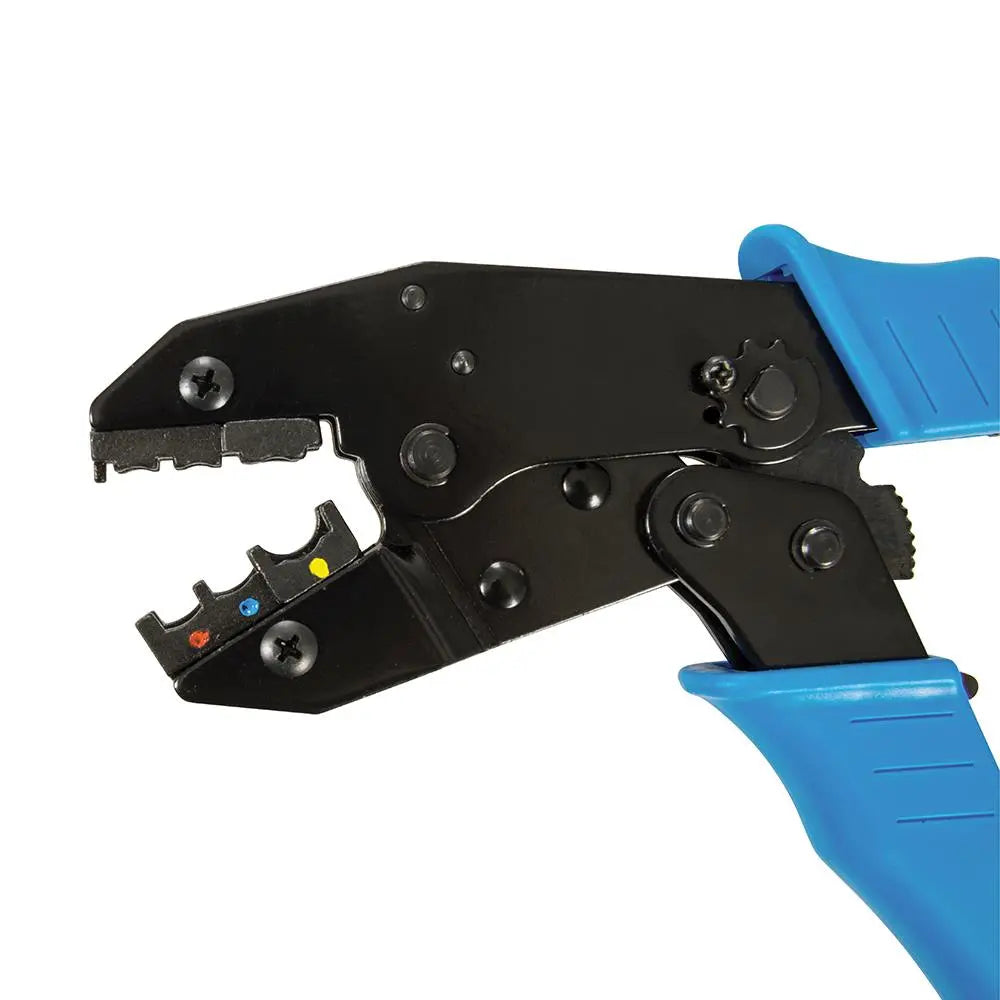 Silverline Ratchet Crimping Pliers Insulated Terminals Crimpers Heavy Duty 
