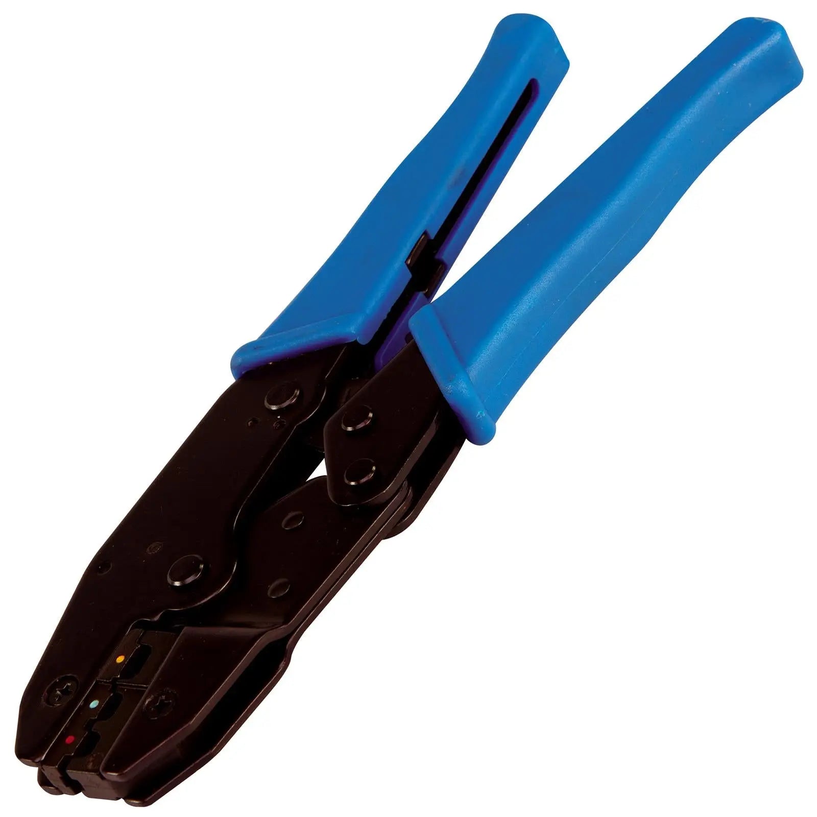 Silverline Ratchet Crimping Pliers Insulated Terminals Crimpers Heavy Duty 
