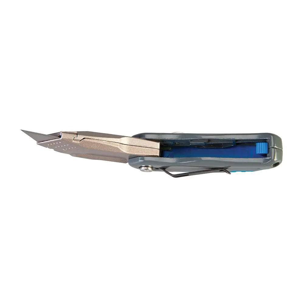 Silverline Retractable Folding Knife 165mm 536978  White Rose Tools
